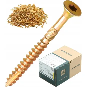 Vrut TESAŘSKÉ VRUTY DO DŘEVA POZINK TORX 3X30