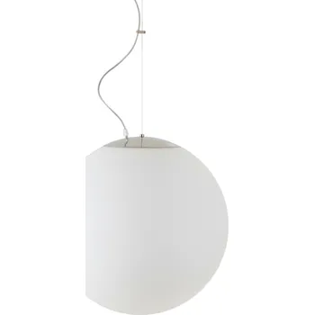 OSMONT ADR62682 ADRIA L4 HP závěsné skleněné svítidlo nerez leštěná / bílá IP40 4000 K 59W LED