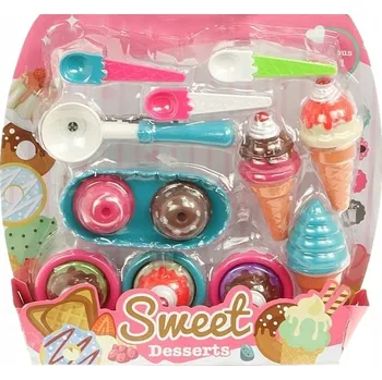 Doplněk pro panenku Dezertní sada - zmrzlina