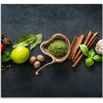 Kuchyňské prkénko Skleněná Ochranná Deska a Krájecí Prkénko | Indukce, Sporák ds-0071