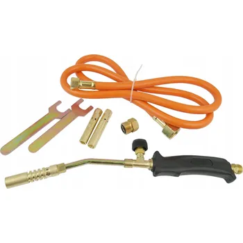 Stavební hořák Hořák pro cínování karoserií 3 TRYSKY Redukce Hadice 2 Klíče Hořák na cín