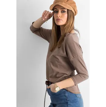 Dámská košile Halenka RV BZ 4661.51P hnědá XS