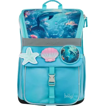 Školní batoh BAAGL Školní aktovka Zippy Delfín