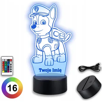 Lampička Noční lampa Koala Wood, vícebarevná