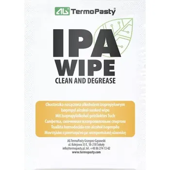Papírový ubrousek Čisticí ubrousek IPA Wipe s isopropanolem