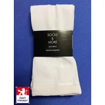 Bavlněné punčochové kalhoty 130 Bílá