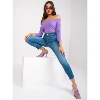 Dámská košile Halenka RV BZ 4692.11 fialová S