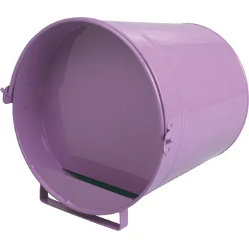Kbelíková napáječka pro drůbež kovová 7 l - fialová - Gaun