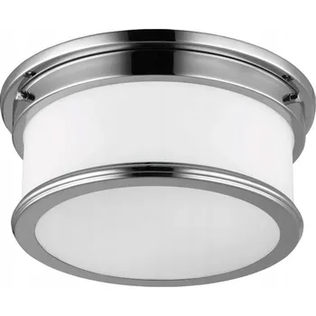 Kulatý Stropní Svítidlo Feiss 31,8 x 31,9 cm stříbrná