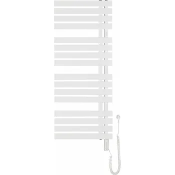 Radiátor Instalprojekt - Koupelnový elektrický radiátor - POP STAR ELECTRO - Barva radiátoru - Bílá, Rozměr radiátoru - 500 × 980 mm, výkon 300 W RADPOPEL509035
