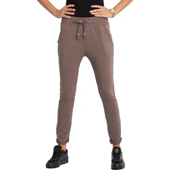 Dámská halenka Tepláky RV DR 3698.08X hnědá M