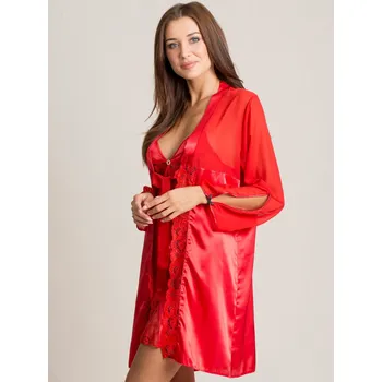 Dámská halenka Sada BR KMPL 7283.02X červená XL