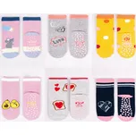 Baby ponožky ABS vzor.SKA0002G 27-30 Mix barev