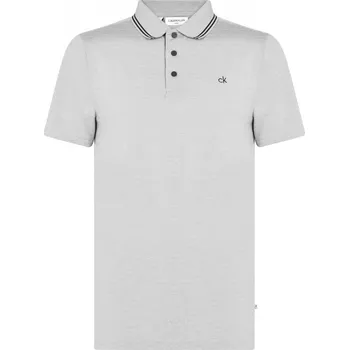 Calvin Klein Golf Polo Silver Marl L