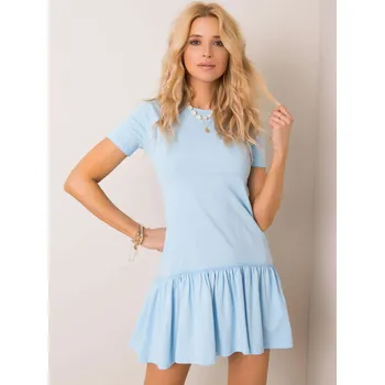 Dámské šaty Šaty RV SK 5631.02X světle modrá L