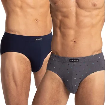 Slipy LAMA Pánské slipy 2 pack 1075CL XXL