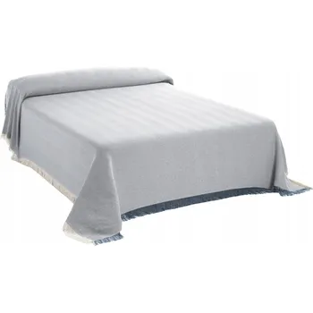 Přehoz na lůžko Přehoz na postel Supreme Style bavlna 230 cm x 260 cm šedý