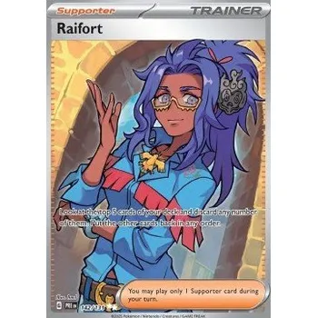 Karetní hra Pokémon PRE 142/131 Raifort - Prismatic Evolutions