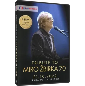 DVD film Tribute to Miro Žbirka 70 (DVD)