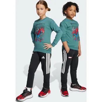 Chlapecké oblečení ADIDAS Dětská souprava Marvel Spider-Man 7 LET BÍLÁ|MODRÁ