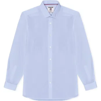 Pánská košile Lambretta Formal Long-Sleeve Dress Shirt Sky Blue L