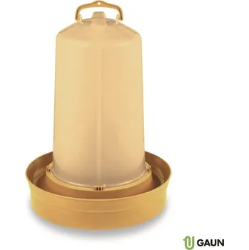 Napáječka pro drůbež Gaun Premium s bajonetem a držadlem, zlatá - 12 l