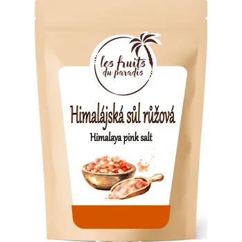 Koření Himalájská sůl růžová jemná 500 g LES FRUITS DU PARADIS