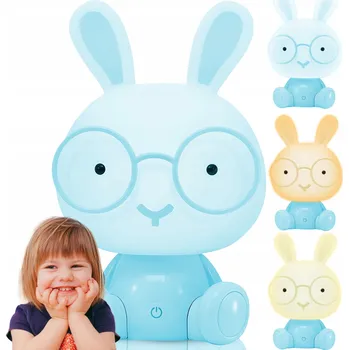 Lampička RETOO Noční lampa modrá