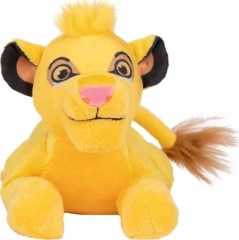 plyšák PLYŠOVÝ MAZLÍČEK PŘÍTULNÍČEK SIMBA SE ZVUKEM LEŽÍCÍ Lví král DISNEY PLYŠOVÁ HRAČKA – 20 cm