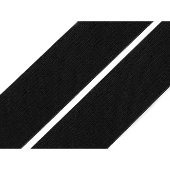 Textilie Pruženka tkaná šíře 30 mm Varianta: 2 černá, Balení: 40 m