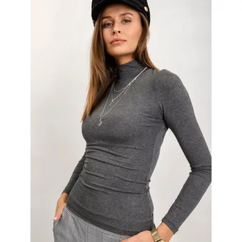 Dámská košile Halenka RV BZ 5210.19 tmavě šedá XL