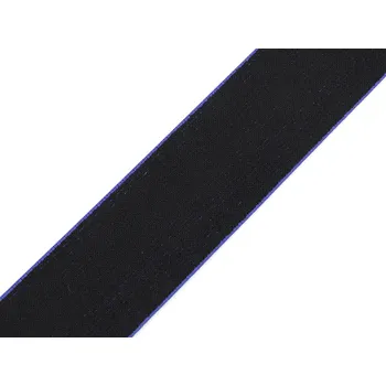 Textilní guma Pruženka měkká šíře 40 mm Varianta: 5 černá modrá tmavá, Balení: 1 m