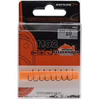 Háčky do země, s protihrotem Genlog 1102 Chinu Ring Matt 8 ks