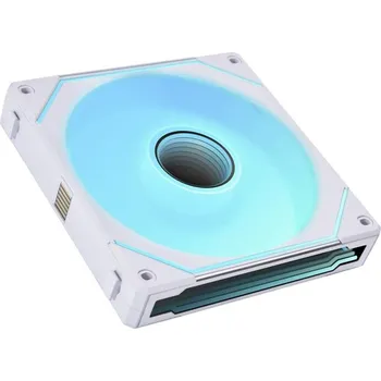 PC ventilátor Lian Li Lian Li UNI FAN SL-INF 140 ARGB Reverse Blade PWM Lüfter - 140mm, weiß PC větrák s krytem (š x v x h) 140 x 142 x 25 mm