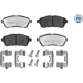 Brzdová destička Sada brzdových destiček, kotoučová brzda MEYLE 025 242 8316/PD