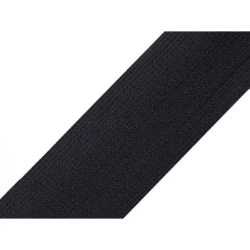 Textilní guma Pruženka tkaná šíře 40 mm Varianta: Černá, Balení: 25 m