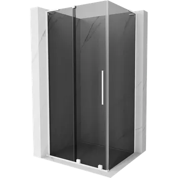 Mexen Velar L sprchový kout posuvný 110 x 80 cm, grafit, bílá - 871-110-080-43-20 Sprchové kouty