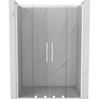 Sprchové dveře Mexen Velar L Duo sprchové dveře posuvné 160 cm, transparentní, bílé - 871-160-003-02-20 Sprchové dveře