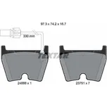 Sada brzdových destiček, kotoučová brzda TEXTAR 2488801