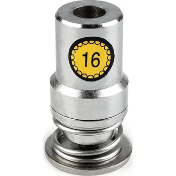 Knoflík Piston na potahování vypouklých knoflíků vel. 16", 22" Varianta: 16 nikl, Balení: 2 sada