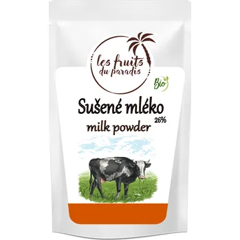 Sušené ovoce Sušené mléko 26 % tuku BIO 1 kg LES FRUITS DU PARADIS
