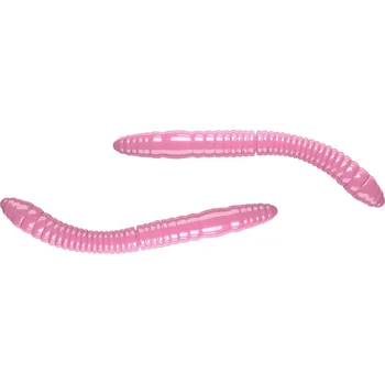 Umělá nástraha Gumová nástraha Libra Lures Fatty D’Worm Tournament 55 Bubble Gum 017 (Cheese) – 12ks/bal