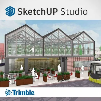 Grafický software SketchUp Studio, 1 uživatel, obnova pronájmu na 1 rok
