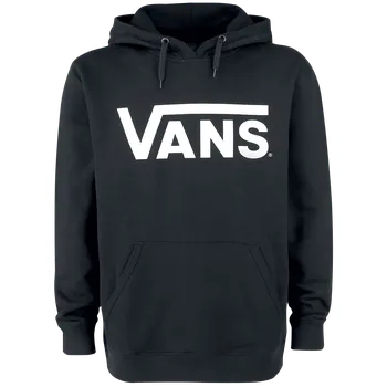 Pánská mikina Mikina s kapucí z Vans - Vans Classic Pullover Hoodie - Muži - cerná/bílá