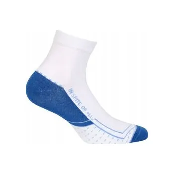 Dámské ponožky PONOŽKY WOLA SPORT PÁNSKÉ KOTNÍKOVÉ MODRÉ VEL. 41-43