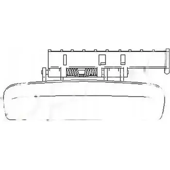 Posilovač řízení Topran 722 647 Vnější klika dveří