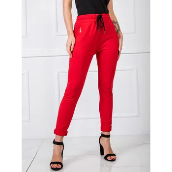 Dámská halenka Tepláky RV DR 5465.09X červená S