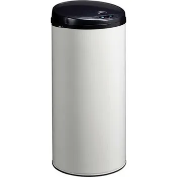 Odpadkový koš Bezdotykový odpadkový koš Rossignol Sensitive Basic 93610, 45 L, bílý, RAL 9016 ROS93610