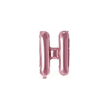 Balónek Fóliový balónek Písmeno H růžové 81 cm (32")