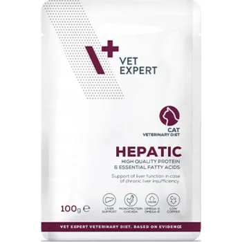 Krmivo pro kočku Mokré krmivo pro kočky VetExpert Veterinary Diet Hepatic cat 100g